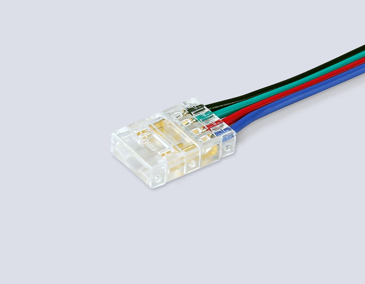Соединитель гибкий двухсторонний COB RGB 12/24V для лент 10mm GS7921 (4 конт.) (5шт. в комплекте) GS7921 Соединитель гибкий двухсторонний COB RGB 12/24V для лент 10mm (4 конт.) (5шт) Ambrella Light 6