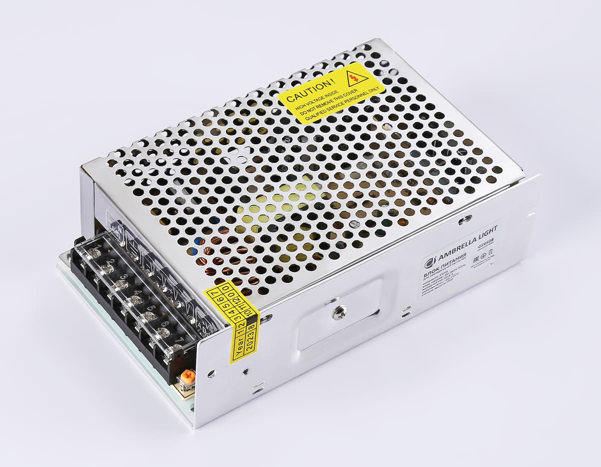 Блок питания для светодиодной ленты 12V 250W 20.8A 12.5A IP20 90-260V 160*98*50 GS9508 GS9508 блок питания 12V 250W 20.8A IP20 90-260V 160*98*50 Ambrella Light 8