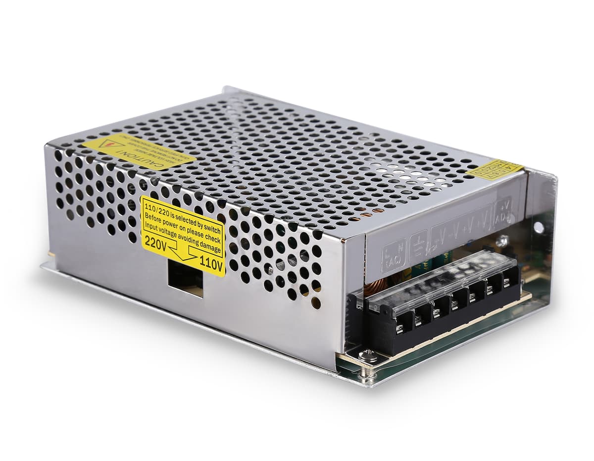 Блок питания для светодиодной ленты 24V 200W 8.3A IP20 90-260V 160*98*50 GS9607 GS9607 блок питания 24V 200W 8.3A IP20 90-260V 160*98*50 Ambrella Light 5