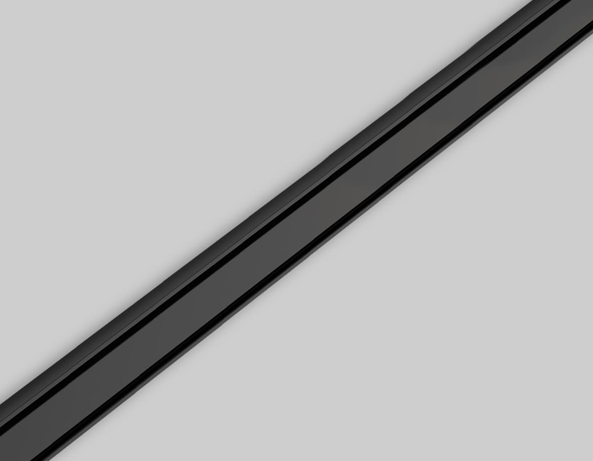 Шинопровод низковольтный накладной Magnetic Ultra Slim 48V GV1003 BK черный IP20 48V 1000*26*6 Ambrella Light 6