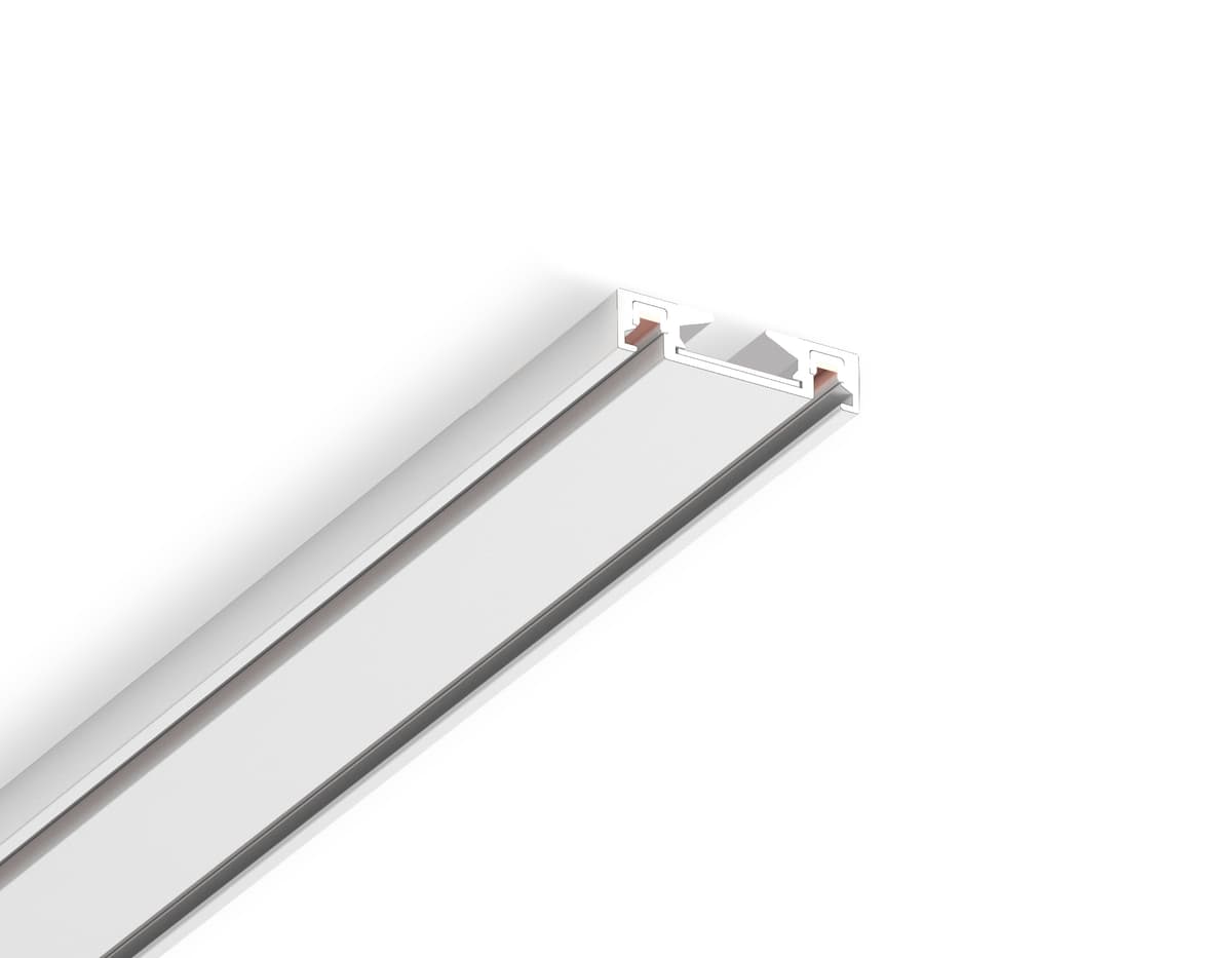 Шинопровод низковольтный накладной Magnetic Ultra Slim 48V GV1009 WH белый IP20 48V 2000*26*6 Ambrella Light 4