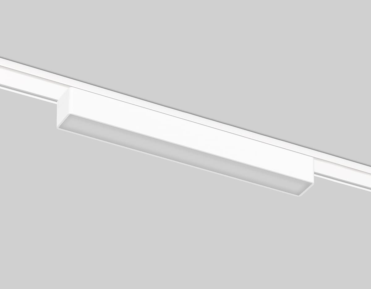 Светильник светодиодный трековый для шинопровода Magnetic Ultra Slim 48V GV1447 WH белый IP20 10W 4200K 48V 230*26*24 Ambrella Light 6
