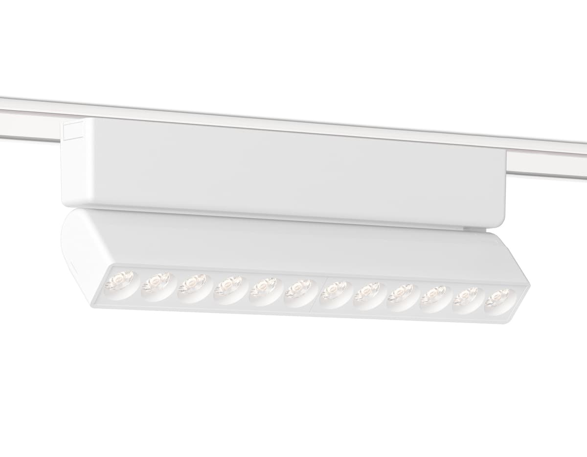 Светильник светодиодный трековый для шинопровода Magnetic Ultra Slim 48V GV1472 WH белый IP20 12W 4200K 48V 24° 230*26*80 Ambrella Light 5