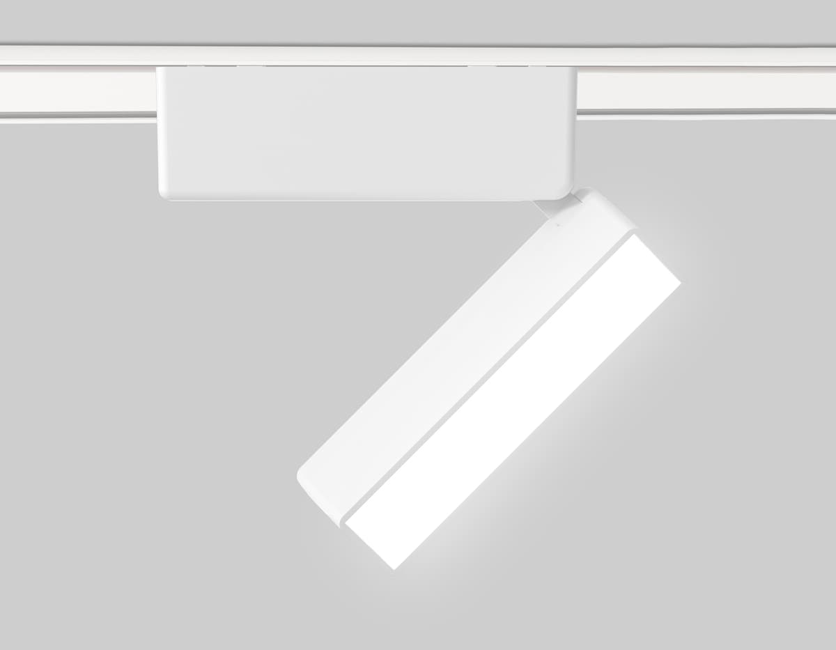 Светильник светодиодный трековый для шинопровода Magnetic Ultra Slim 48V GV1477 WH белый IP20 5W 4200K 48V 122*26*80 Ambrella Light 8