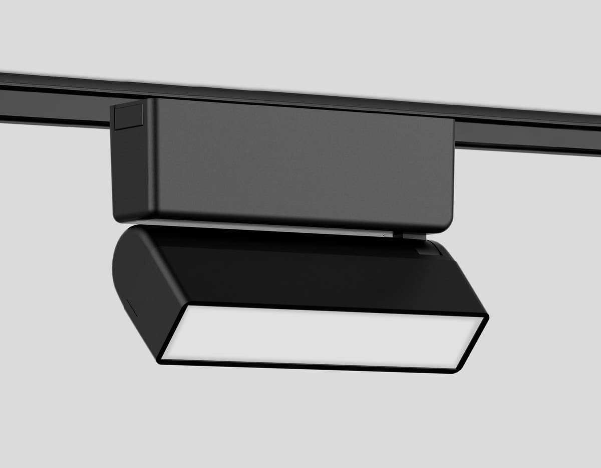 Светильник светодиодный трековый для шинопровода Magnetic Ultra Slim 48V GV1479 BK черный IP20 5W 4200K 48V 122*26*80 Ambrella Light 10