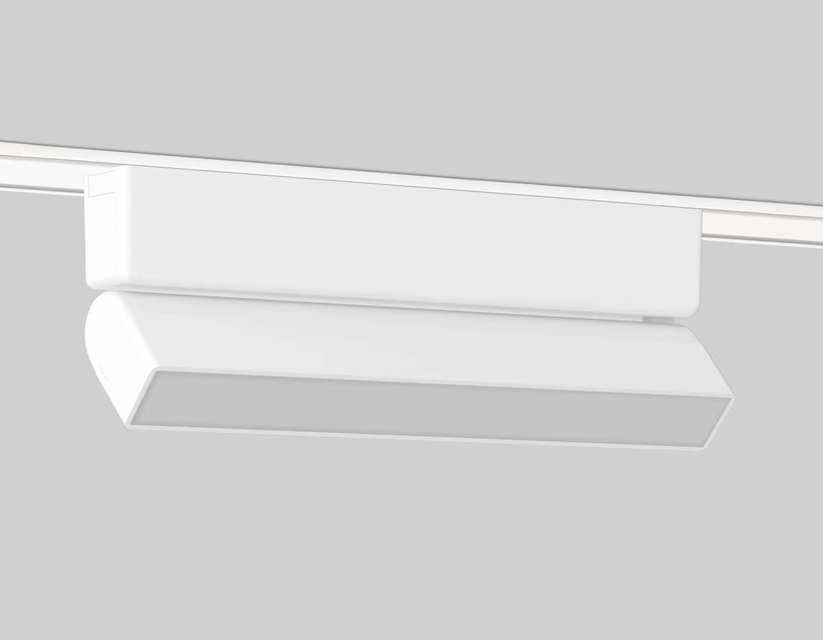 Светильник светодиодный трековый для шинопровода Magnetic Ultra Slim 48V GV1483 WH белый IP20 10W 4200K 48V 230*26*80 Ambrella Light 10