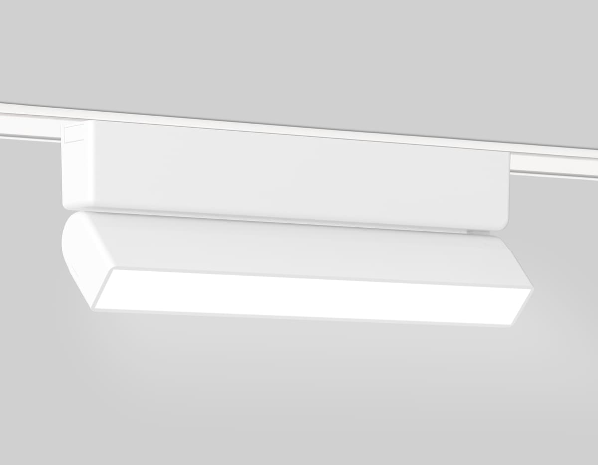 Светильник светодиодный трековый для шинопровода Magnetic Ultra Slim 48V GV1483 WH белый IP20 10W 4200K 48V 230*26*80 Ambrella Light 9