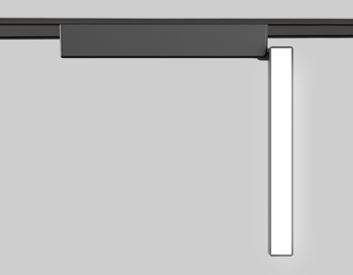 Светильник светодиодный трековый для шинопровода Magnetic Ultra Slim 48V GV1486 BK черный IP20 10W 4200K 48V 230*26*80 Ambrella Light 7