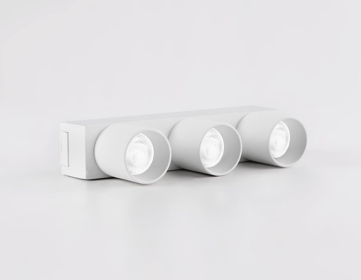 Светильник светодиодный трековый для шинопровода Magnetic Ultra Slim 48V GV1503/3 WH белый IP20 6W 4200K 48V 24° 122*26*55 Ambrella Light 12