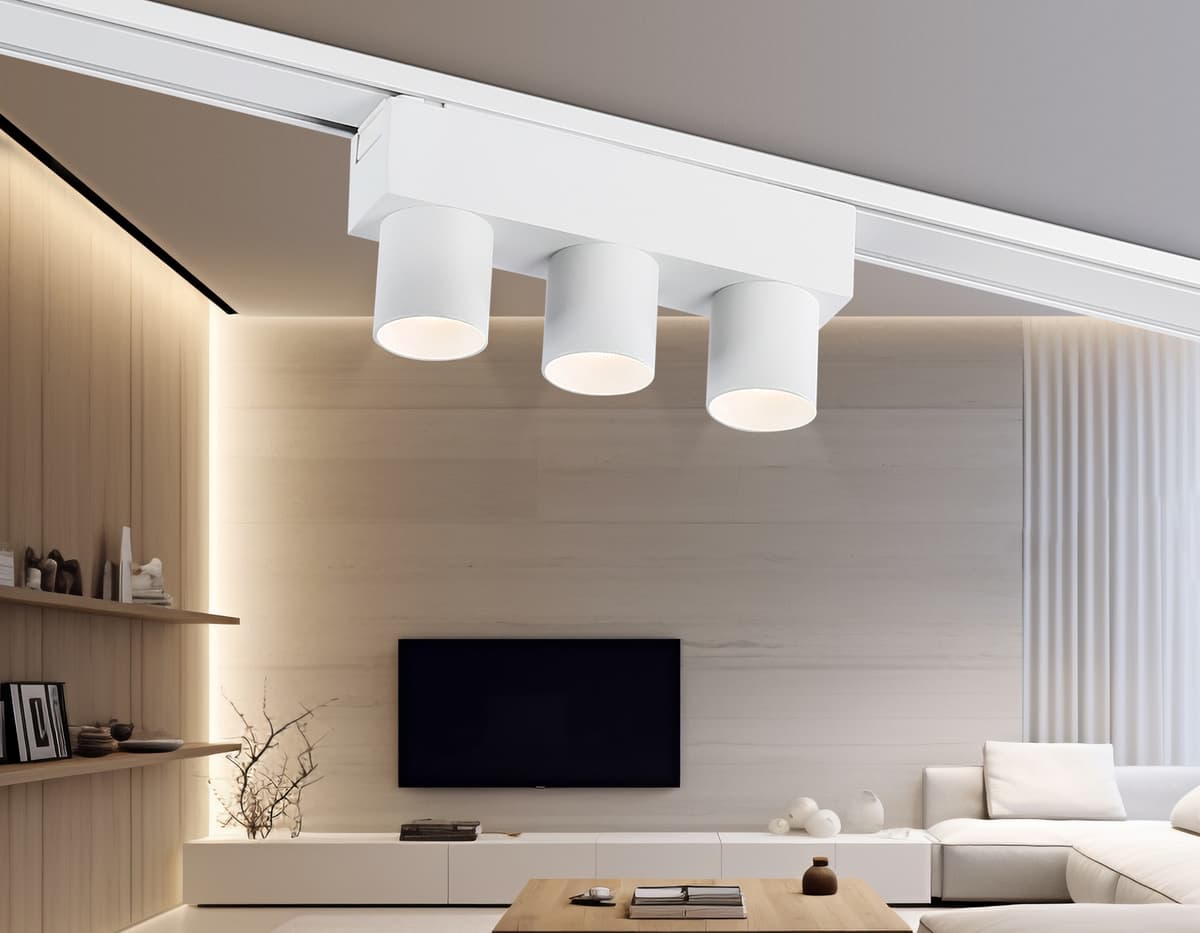 Светильник светодиодный трековый для шинопровода Magnetic Ultra Slim 48V GV1503/3 WH белый IP20 6W 4200K 48V 24° 122*26*55 Ambrella Light 14