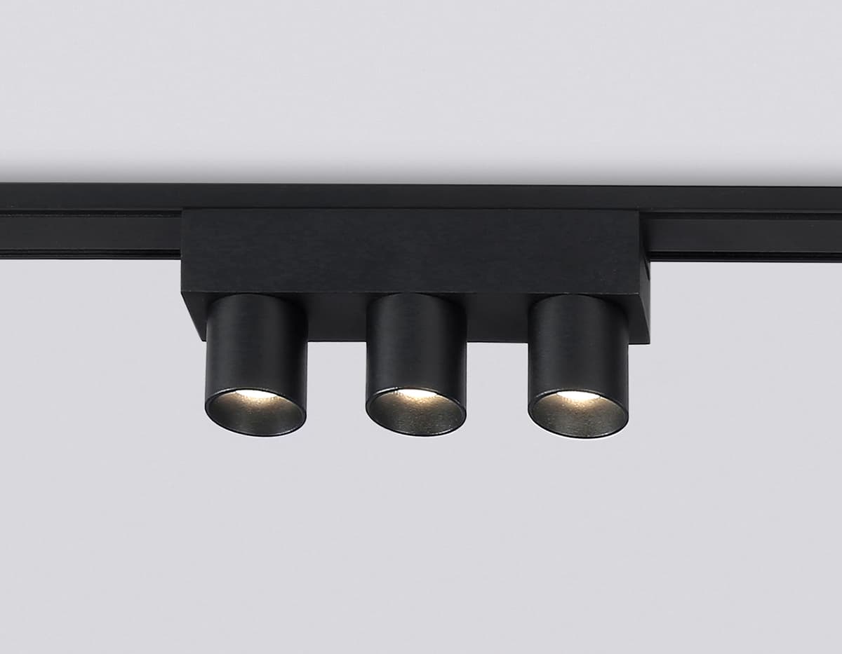 Светильник светодиодный трековый для шинопровода Magnetic Ultra Slim 48V GV1504/3 BK черный IP20 6W 4200K 48V 24° 122*26*55 Ambrella Light 10