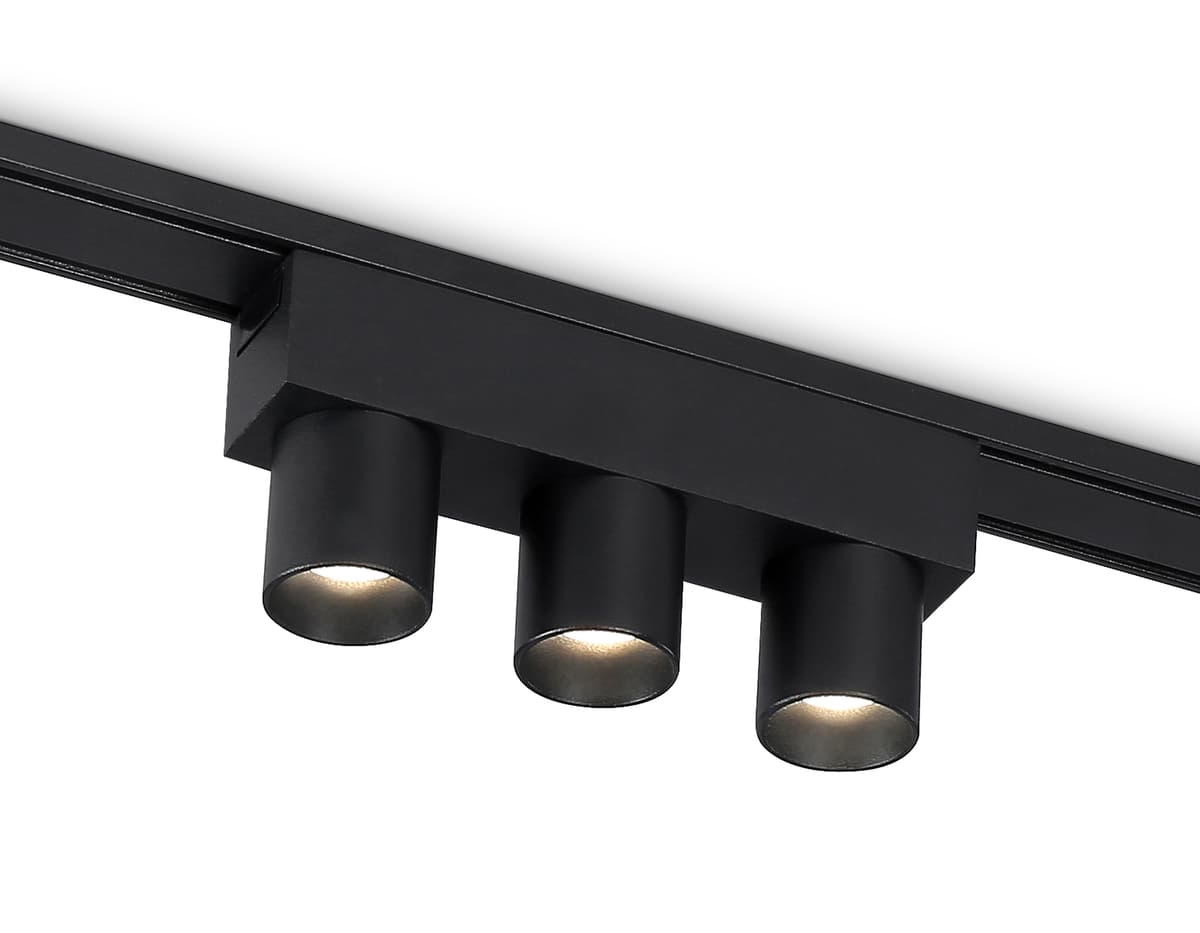 Светильник светодиодный трековый для шинопровода Magnetic Ultra Slim 48V GV1504/3 BK черный IP20 6W 4200K 48V 24° 122*26*55 Ambrella Light 9