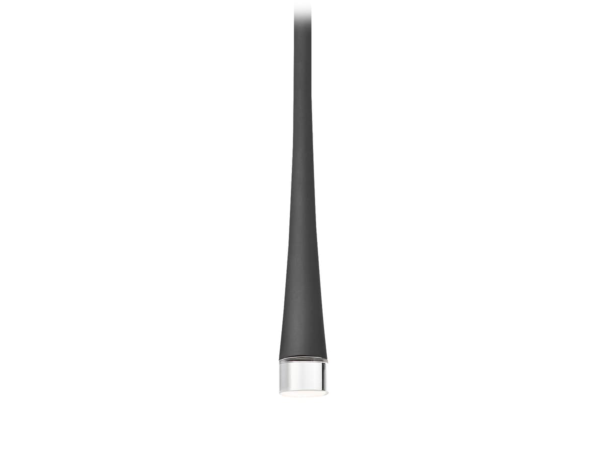 Светильник светодиодный трековый для шинопровода Magnetic Ultra Slim 48V GV1637 BK черны IP20 6W 4200K 48V 38° D36*1500 Ambrella Light 8
