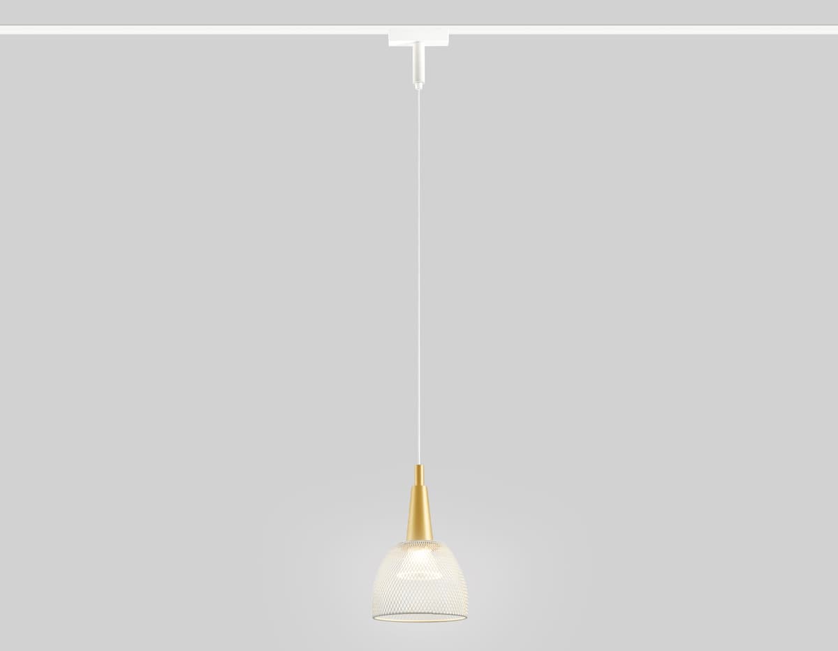 Светильник светодиодный трековый для шинопровода Magnetic Ultra Slim 48V GV1656 BK/GD черный/золото IP20 9W 4200K 48V 24° D115*1500 Ambrella Light 7