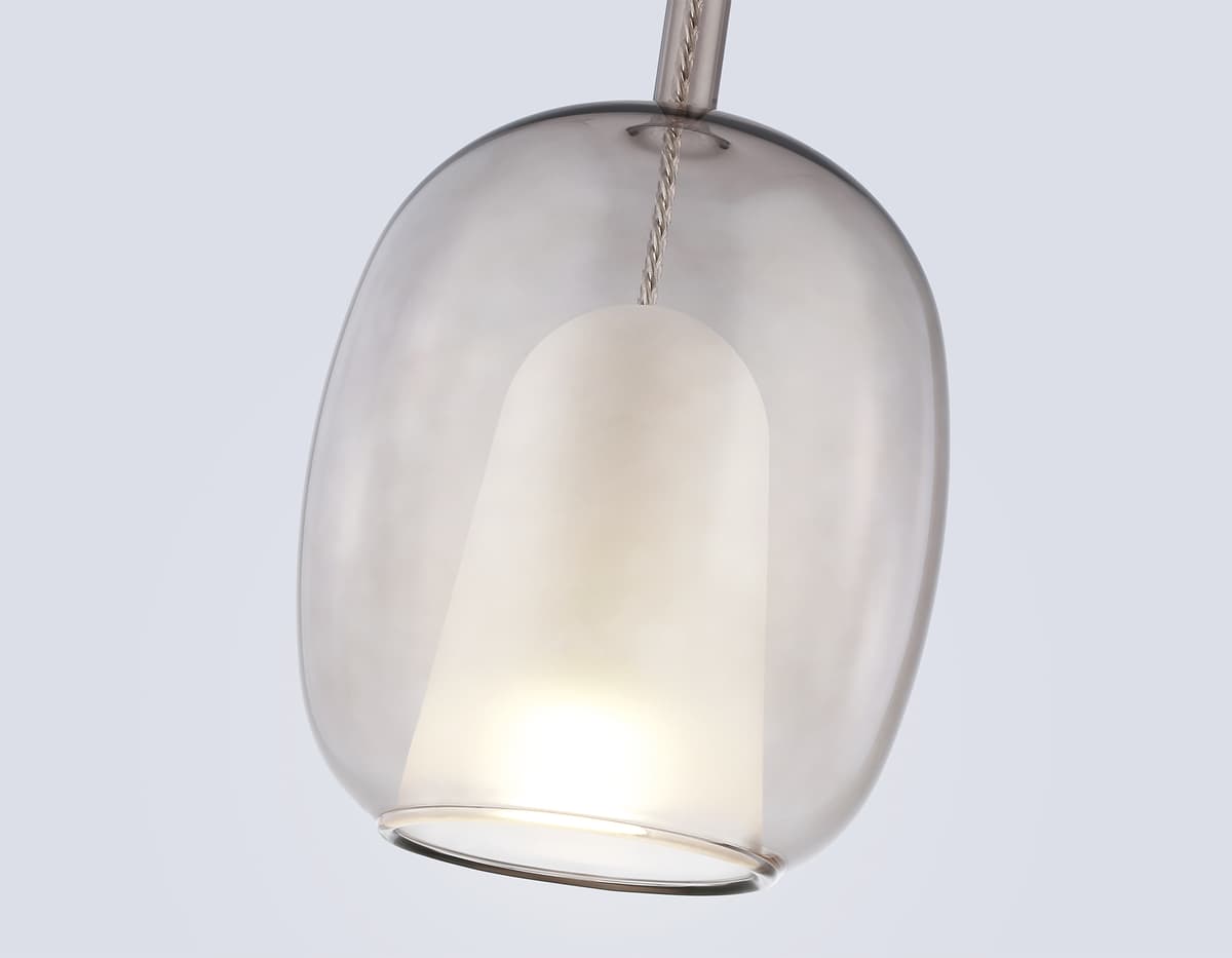 Подвесной светильник LH11125 BK/WH/TI черный/белый/янтарь E27 max 60W D175*310 Ambrella Light 12