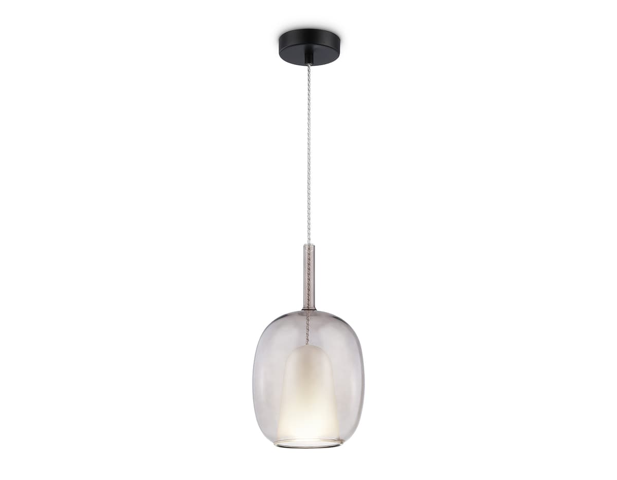 Подвесной светильник LH11125 BK/WH/TI черный/белый/янтарь E27 max 60W D175*310 Ambrella Light 8
