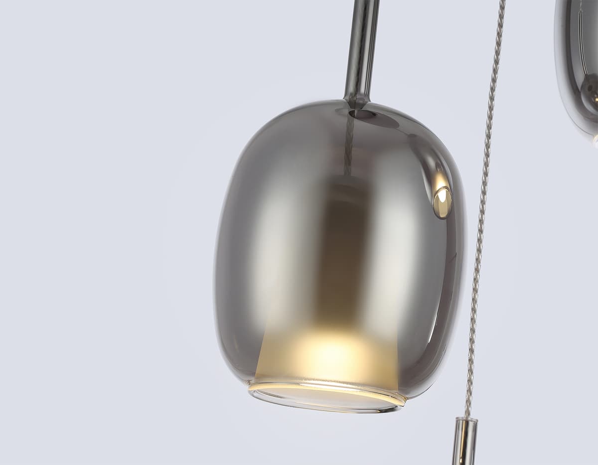 Подвесной светильник LH11153/3 BK/WH/SM черный/белый/дымчатый E27*3 max 60W D425*1500 Ambrella Light 12