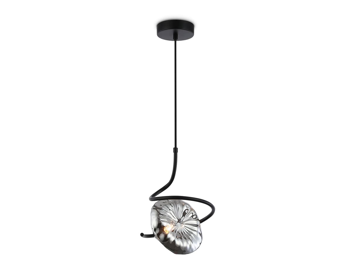 Подвесной светильник LH15001 BK/SM черный/дымчатый G9 max 40W D190*1400 Ambrella Light 8