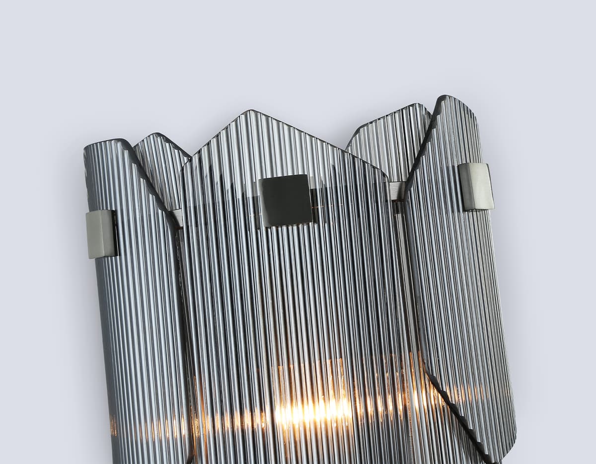 Настенный светильник LH31207/2 SN/SM сатин никель/дымчатый E14*2 max 40W 220*150*270 Ambrella Light 16