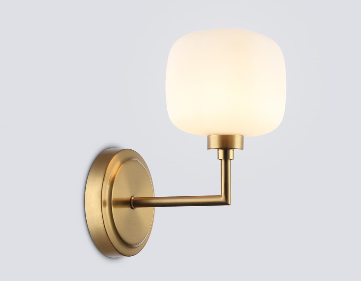 Настенный светильник LH53021 BS/FR латунь/белый матовый G9 max 40W 195*120*230 Ambrella Light 11