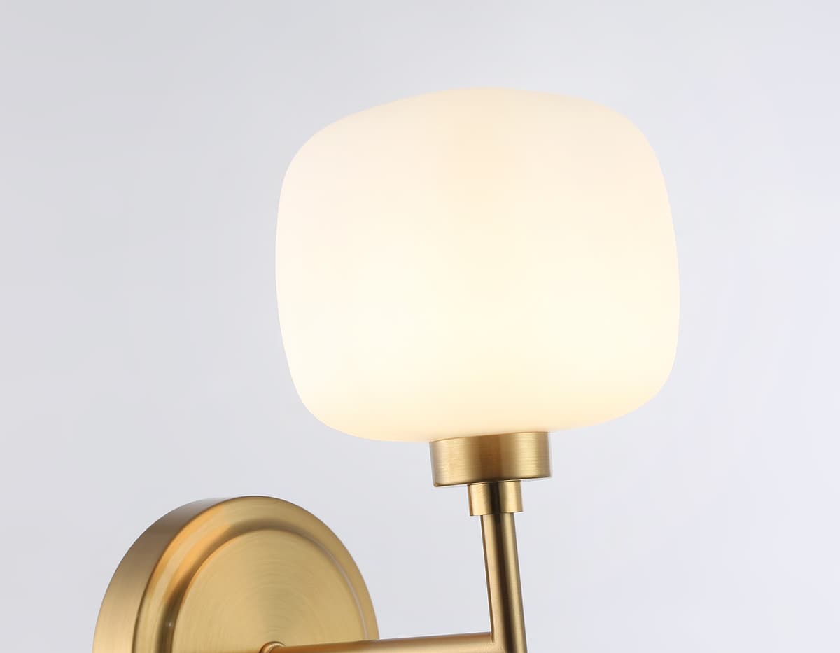 Настенный светильник LH53021 BS/FR латунь/белый матовый G9 max 40W 195*120*230 Ambrella Light 13