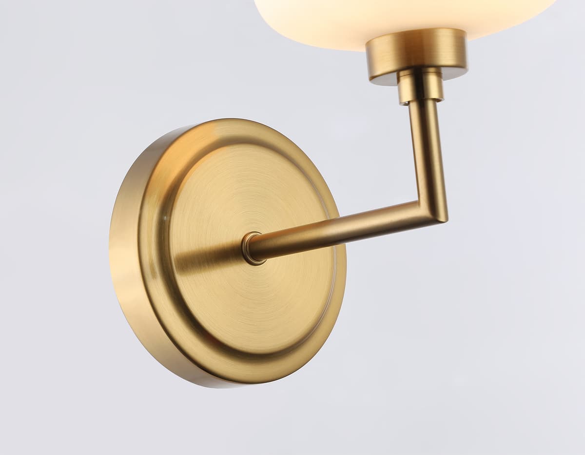 Настенный светильник LH53021 BS/FR латунь/белый матовый G9 max 40W 195*120*230 Ambrella Light 14