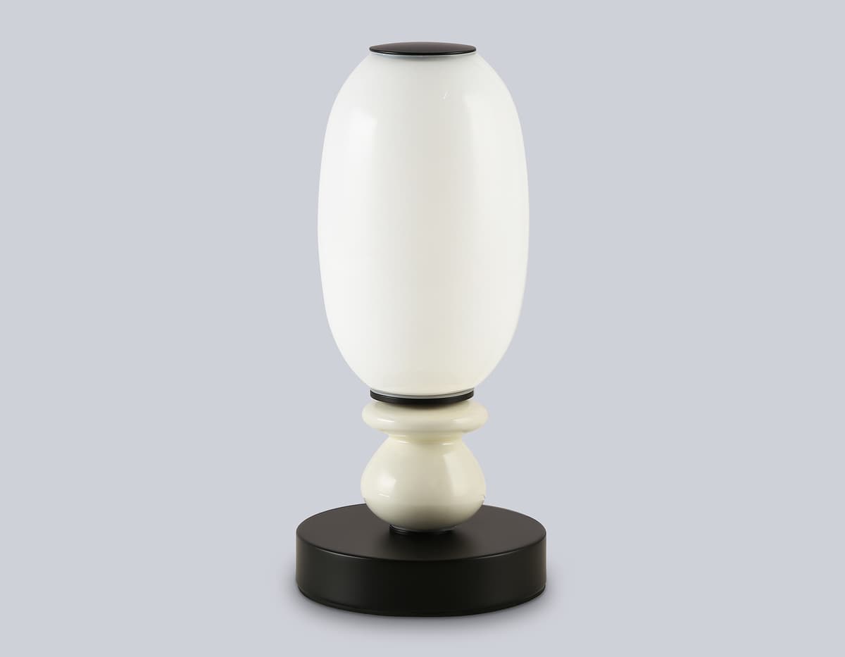 Настольная светодиодная лампа LH53154 BK/WH черный/белый 6W 3000K D120*260 Ambrella Light 13