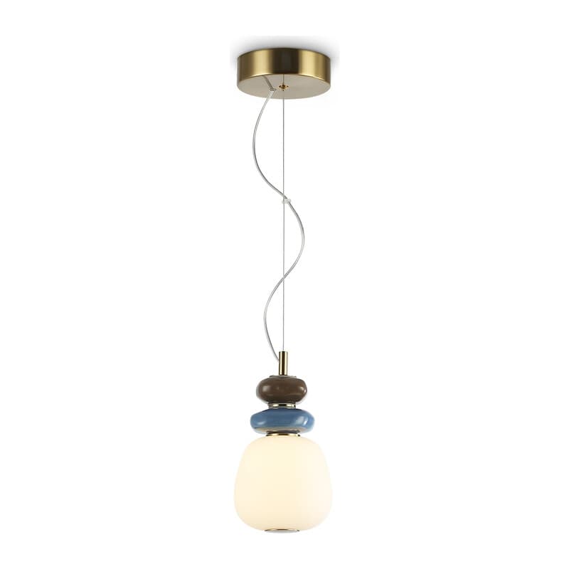 Подвесной светодиодный светильник LH53161 SB/WH бронза/белый 8W 3000K D140*1400 Ambrella Light 9