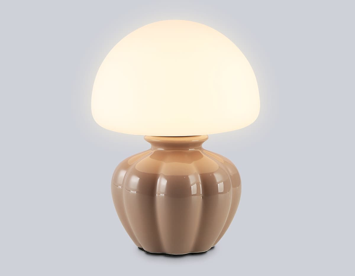 Настольная лампа LH53247 CF/WH кофе/белый G9 max 28W D165*220 Ambrella Light 10