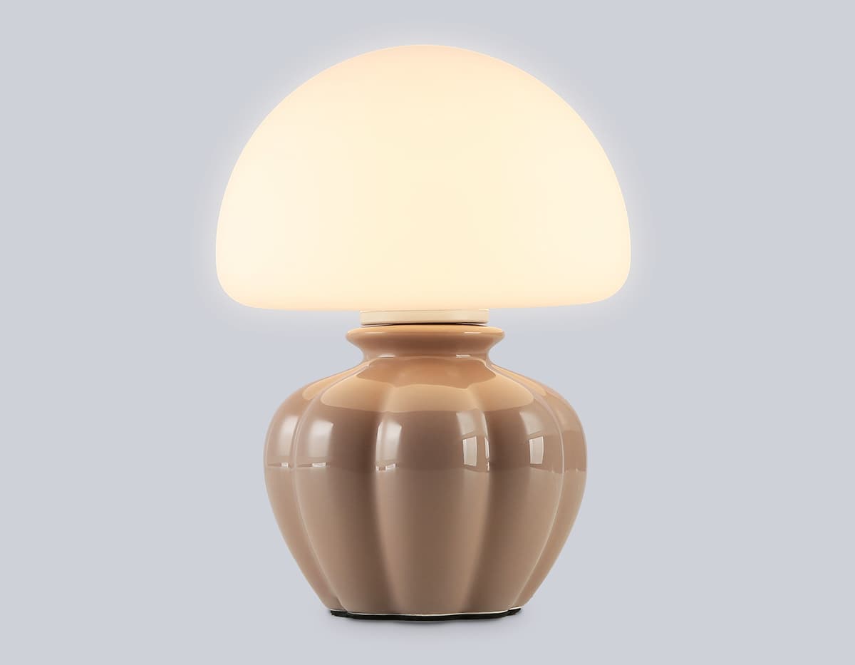 Настольная лампа LH53247 CF/WH кофе/белый G9 max 28W D165*220 Ambrella Light 12