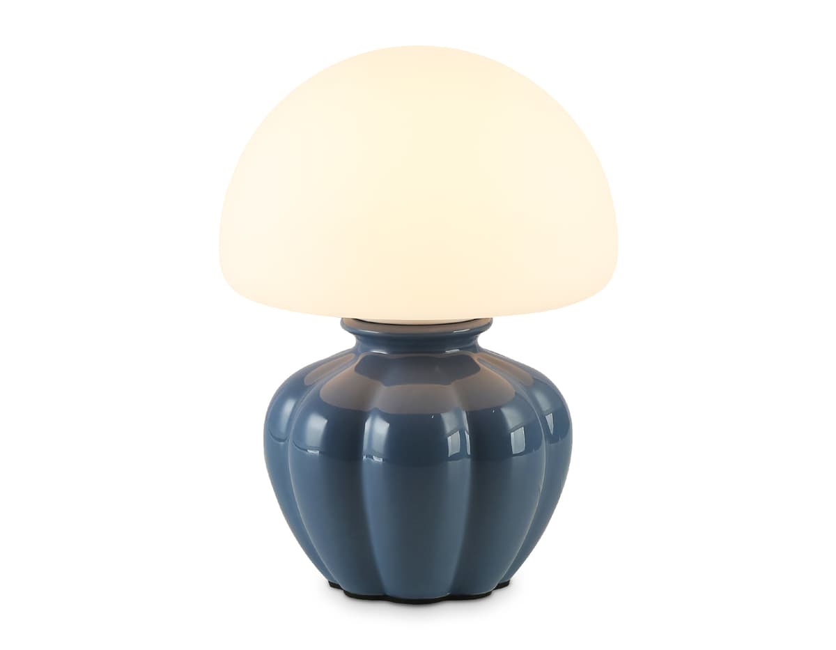 Настольная лампа LH53248 GB/WH серо-синий/белый G9 max 28W D165*220 Ambrella Light 9