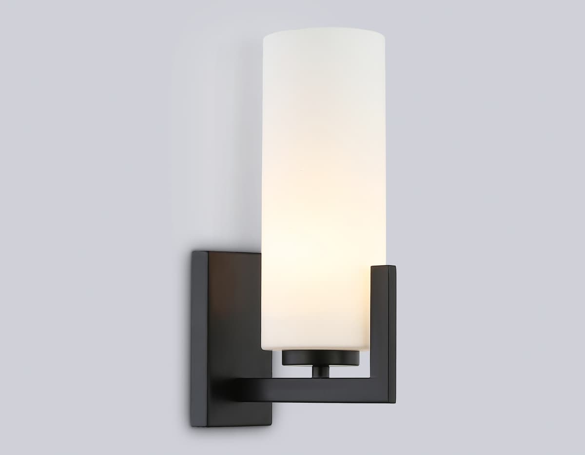 Настенный светильник LH56061 BK/WH черный/белый E27 max 60W 185*100*310 Ambrella Light 10