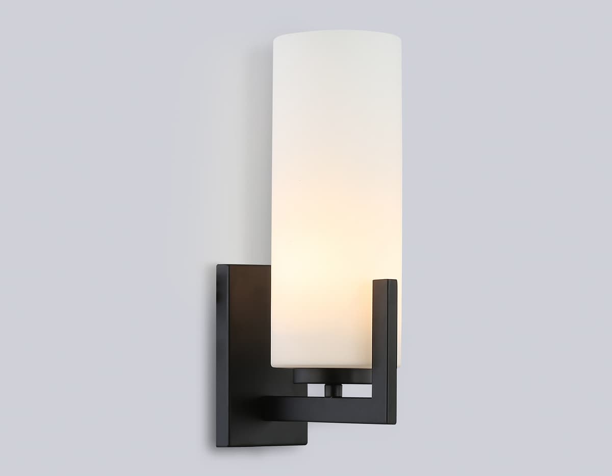 Настенный светильник LH56061 BK/WH черный/белый E27 max 60W 185*100*310 Ambrella Light 9