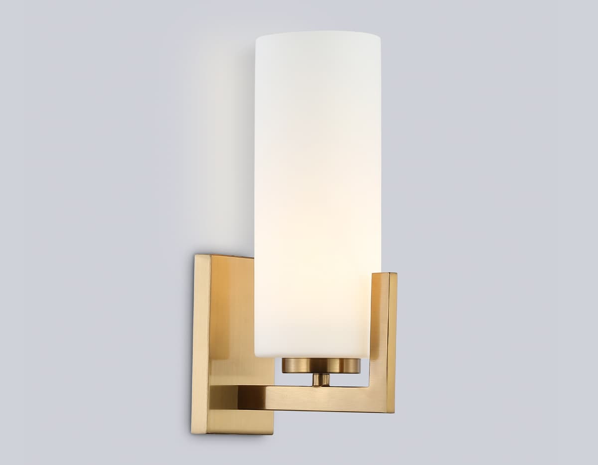 Настенный светильник LH56066 BS/WH латунь/белый E27 max 60W 185*100*310 Ambrella Light 10