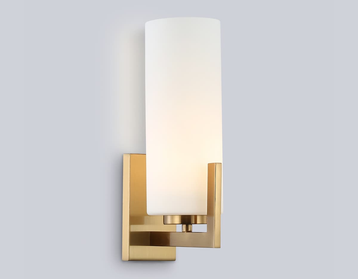 Настенный светильник LH56066 BS/WH латунь/белый E27 max 60W 185*100*310 Ambrella Light 9