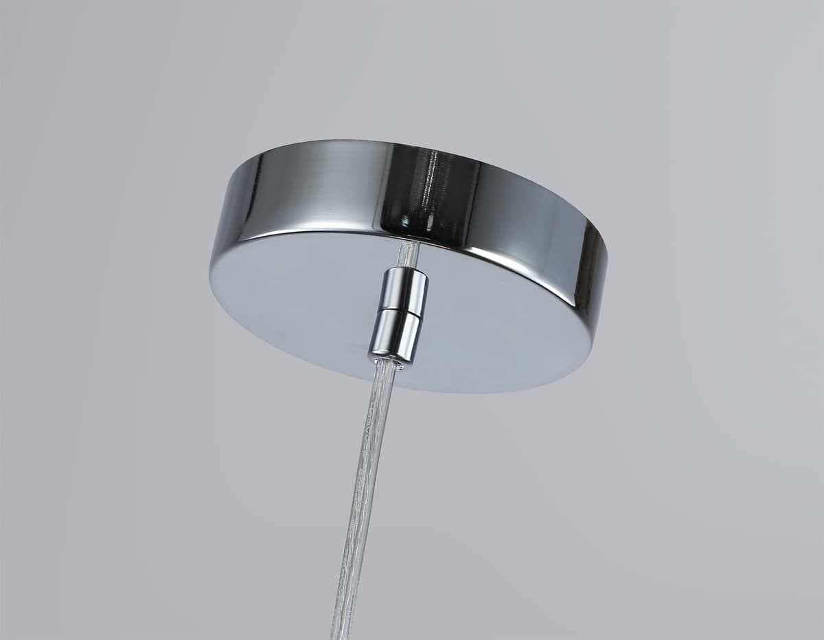 Подвесной светильник LH56081 СH/FR хром/белый матовый E14 max 60W D120*1500 Ambrella Light 14