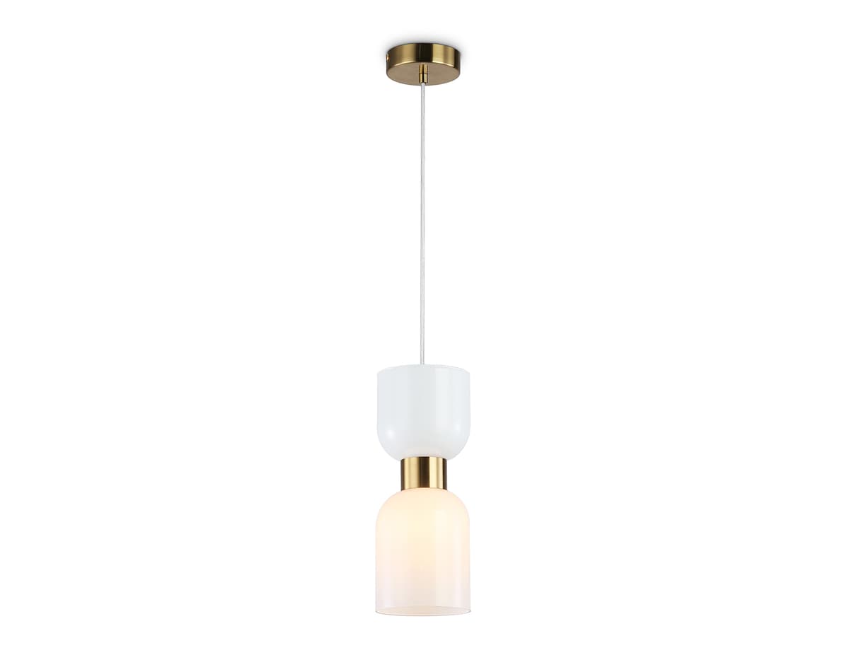 Подвесной светильник LH56091 BS/FR латунь/белый матовый E14 max 60W D120*1500 Ambrella Light 9