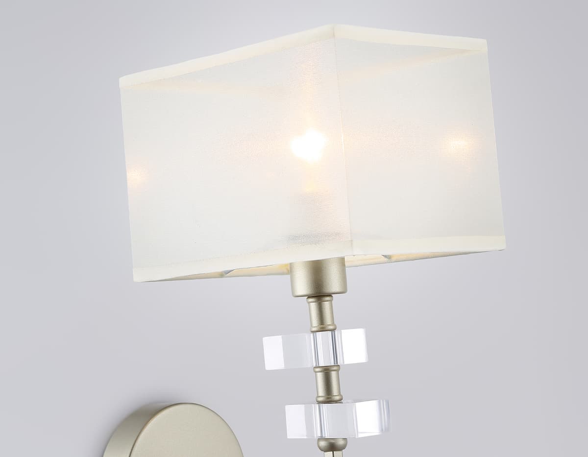 Настенный светильник с абажуром LH71335 CGD золото E14 max 40W 240*130*300 Ambrella Light 10
