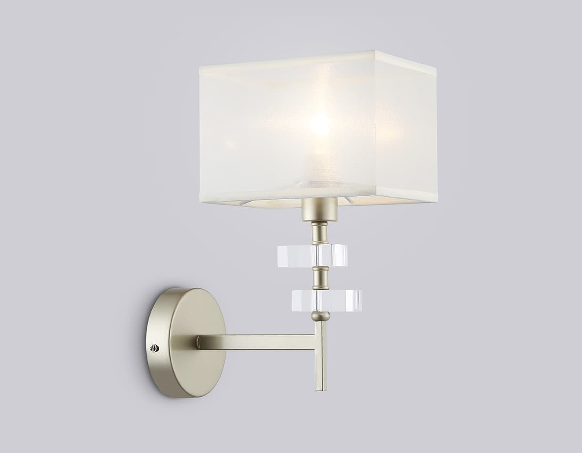 Настенный светильник с абажуром LH71335 CGD золото E14 max 40W 240*130*300 Ambrella Light 12