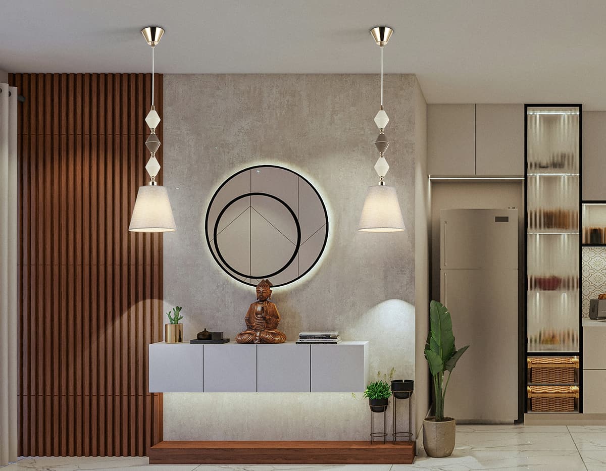 Подвесной светильник с абажуром LH75405 GD/GR золото/серый E14 max 40W 180*1445 Ambrella Light 15
