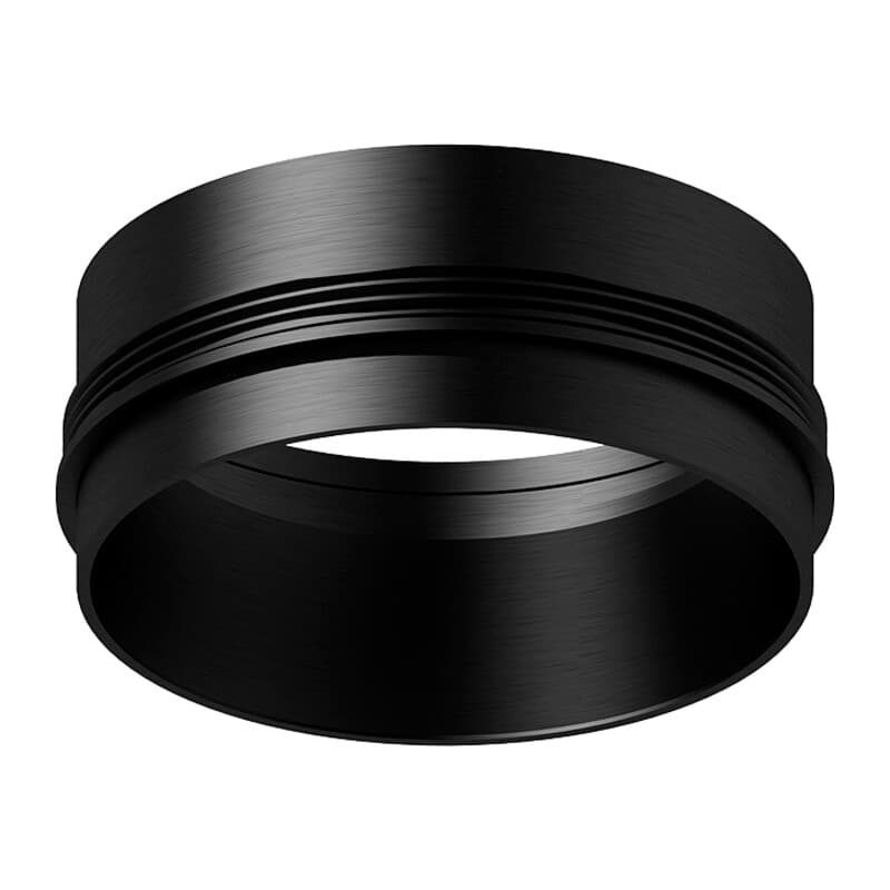 Насадка передняя для корпуса светильника с диаметром отверстия D60mm N6121 PBK черный полированный D60*H32mm Out10mm MR16 Ambrella Light 9