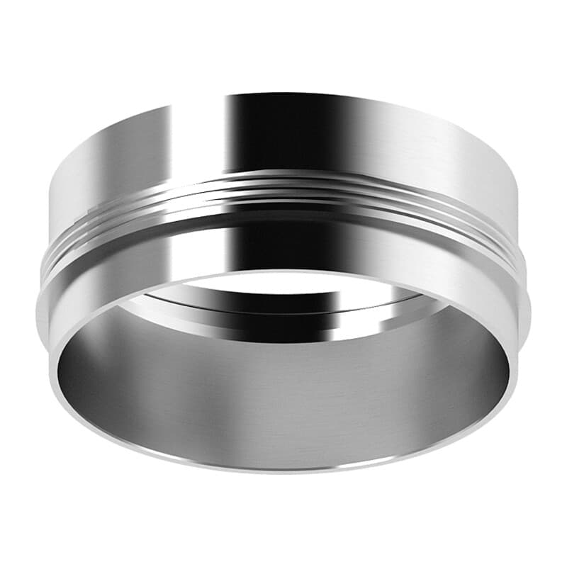 Насадка передняя для корпуса светильника с диаметром отверстия D60mm N6122 PSL серебро полированное D60*H32mm Out10mm MR16 Ambrella Light 9