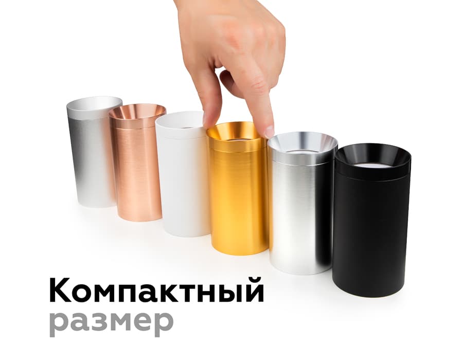 Насадка передняя для корпуса светильника с диаметром отверстия D60mm N6134 PYG золото желтое полированное D60*H25mm Out10mm MR16 Ambrella Light 20