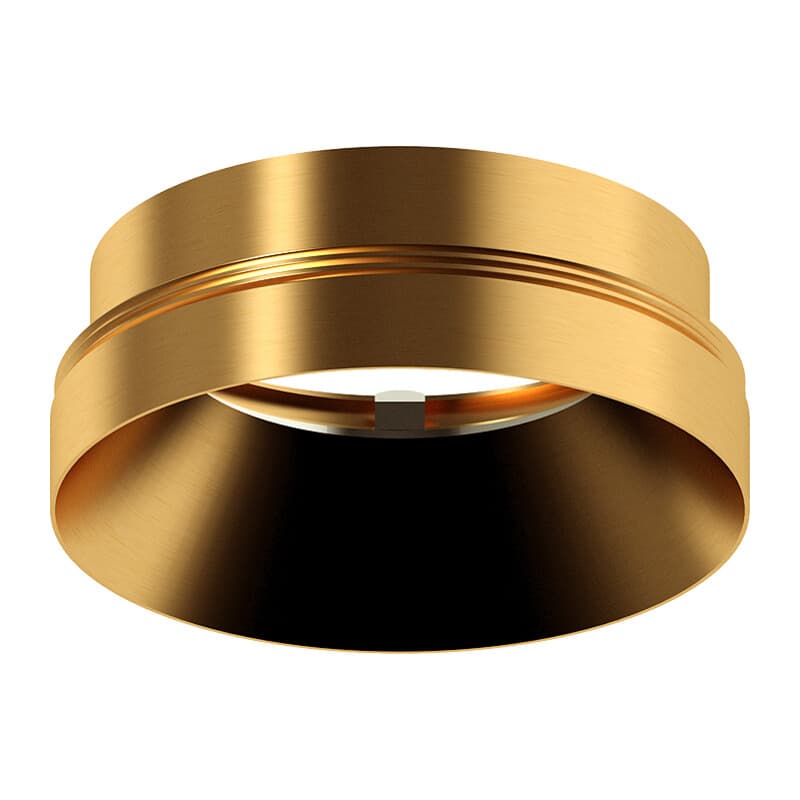 Насадка передняя для корпуса светильника с диаметром отверстия D70mm N7034 PYG золото желтое полированное D70*H27mm Out10mm MR16 Ambrella Light 9