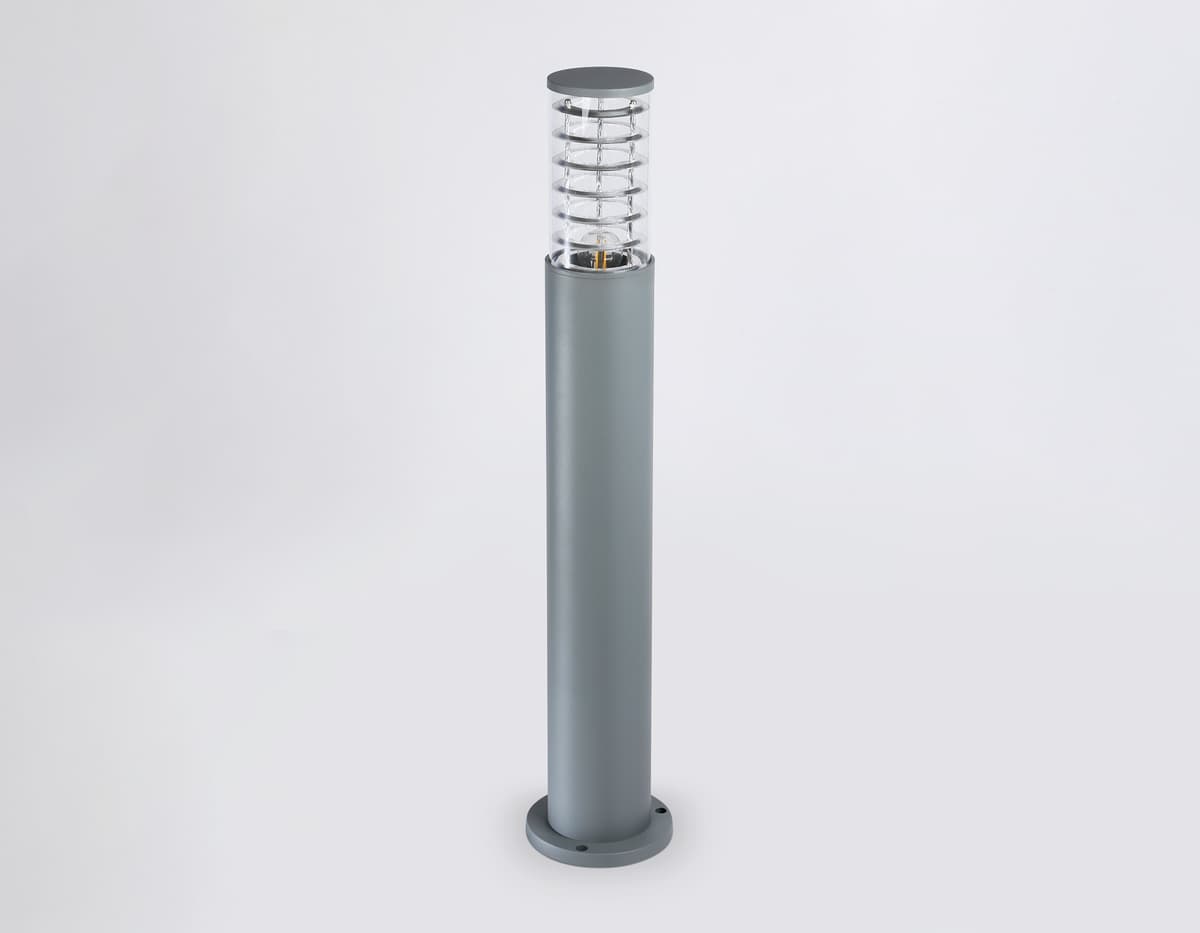 Уличный ландшафтный светильник ST2534 GR/CL серый/прозрачный IP54 E27 max 40W D108*800 Ambrella Light 8