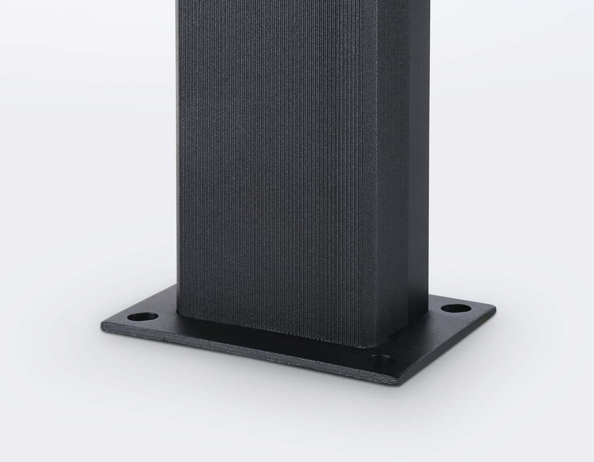 Уличный ландшафтный светильник ST2588 BK/CL черный/прозрачный IP54 E27 max 40W 110*65*800 Ambrella Light 8