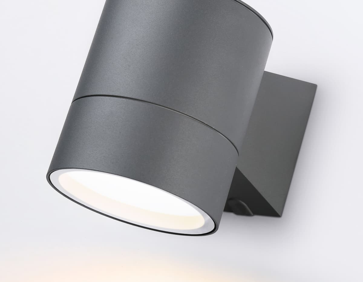 Уличный настенный архитектурный светильник ST3301 GR серый IP54 GX53 max 15W 115*90*140 Ambrella Light 6