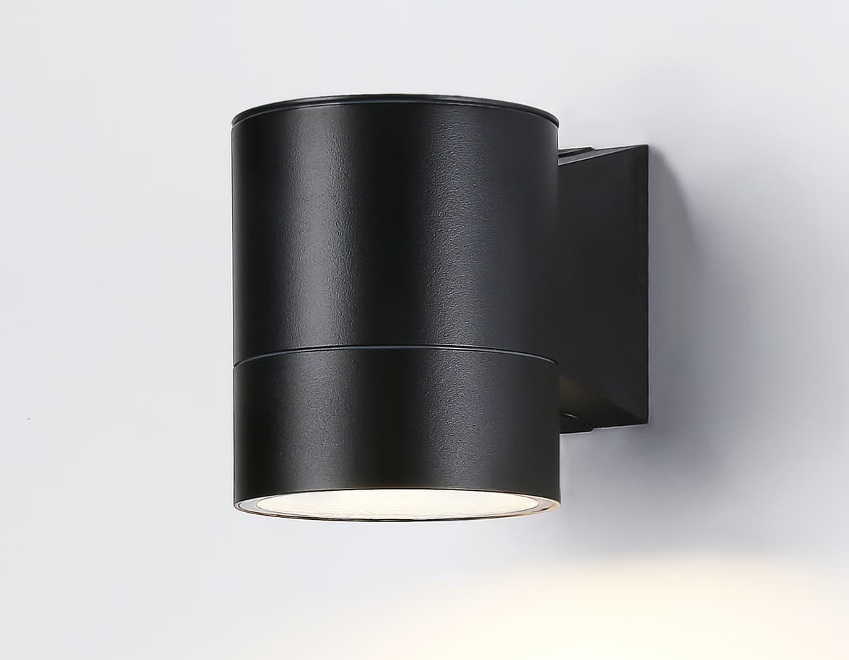 Уличный настенный архитектурный светильник ST3302 BK черный IP54 GX53 max 15W 115*90*140 Ambrella Light 7