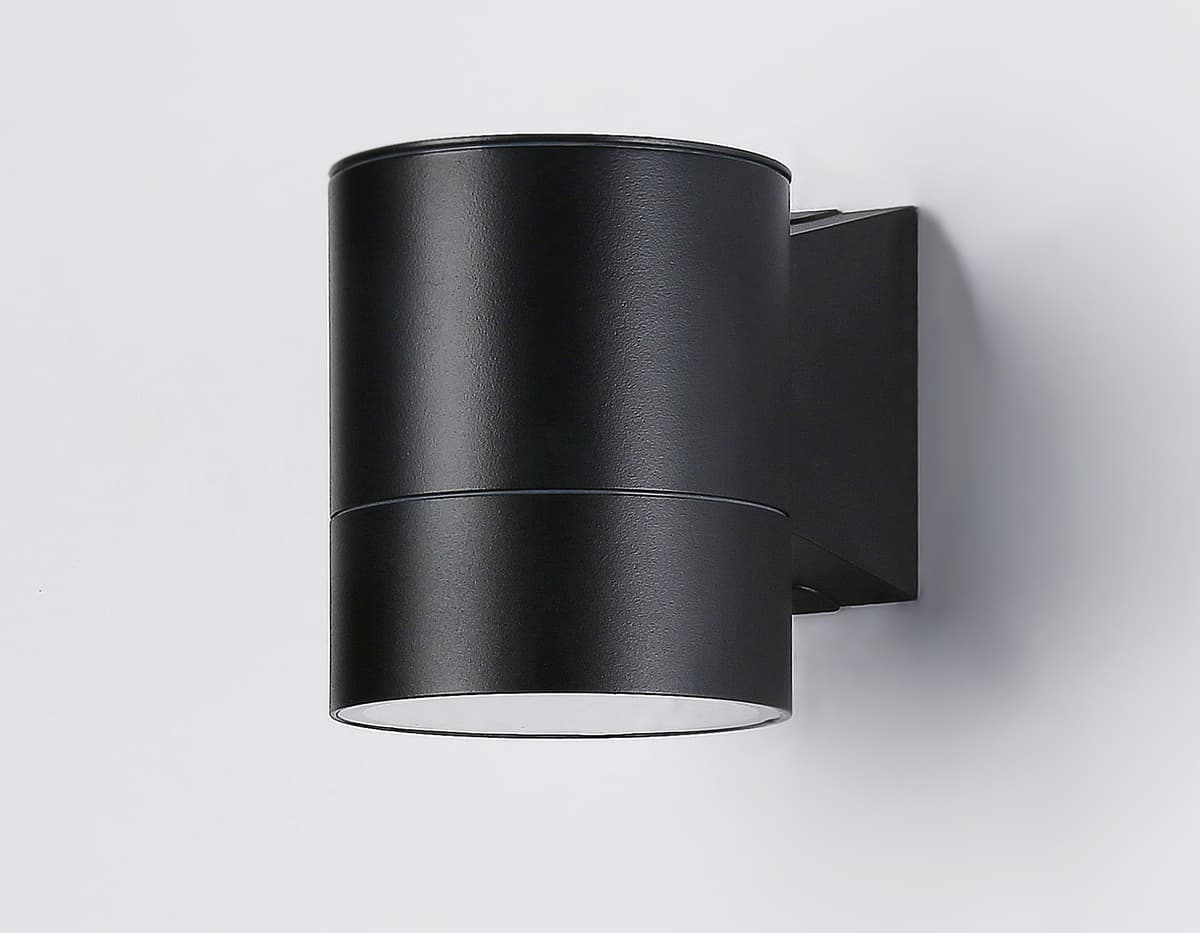 Уличный настенный архитектурный светильник ST3302 BK черный IP54 GX53 max 15W 115*90*140 Ambrella Light 8