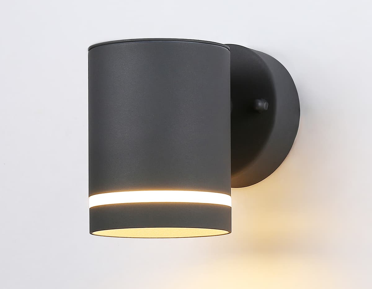 Уличный настенный архитектурный светильник ST3323 GR серый IP54 GX53 max 15W 110*85*125 Ambrella Light 7